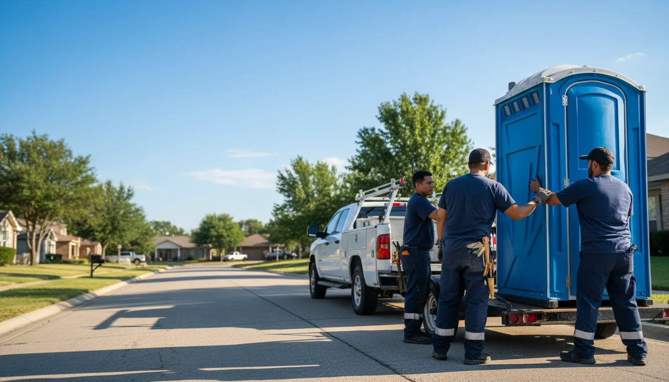 Portable Toilet Rental in Opdyke, IL near me